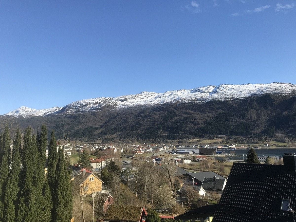 Utsikt mor sentrum Galleribilde