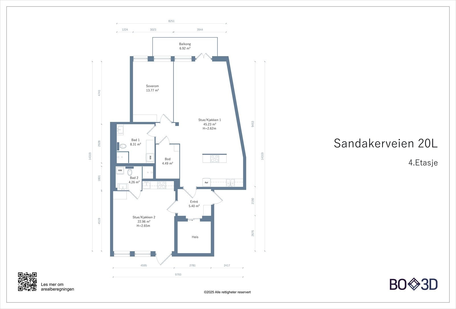 Plantegning. Galleribilde
