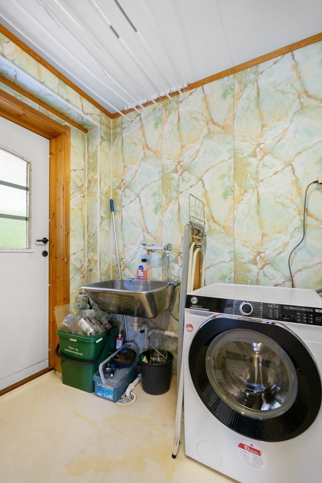 Vaskerommet har også utvendig adkomst Galleribilde
