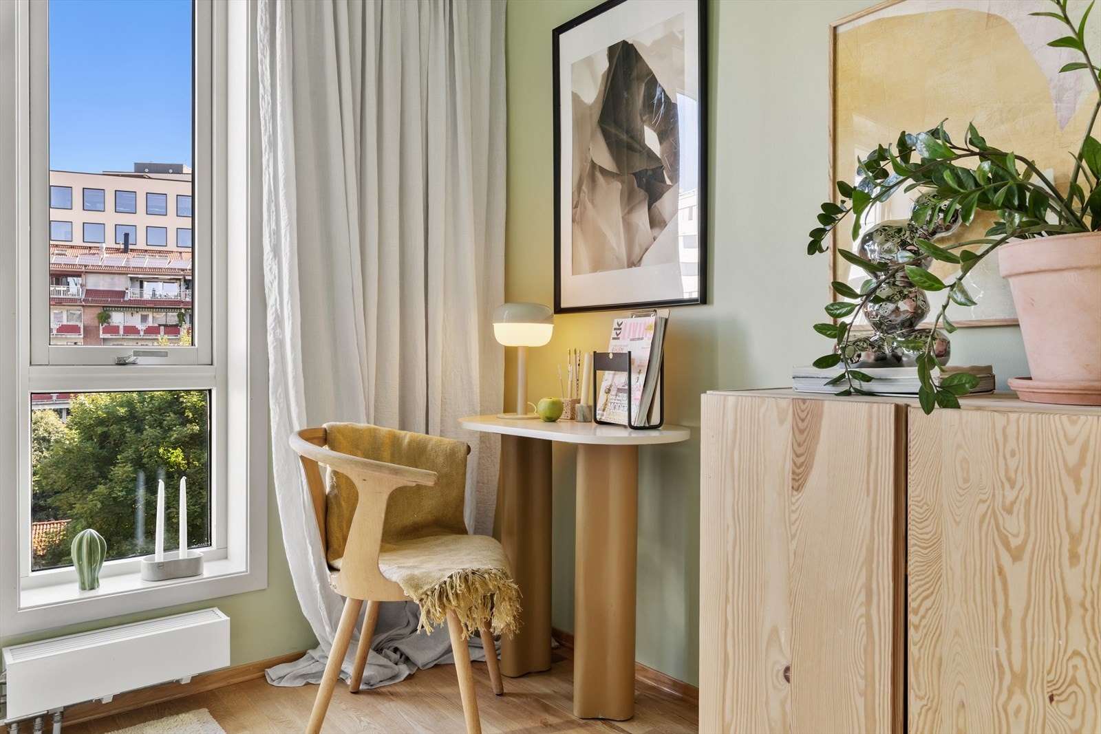 Dette soverommet egner seg også godt som hjemmekontor, gjesterom eller barnerom Galleribilde