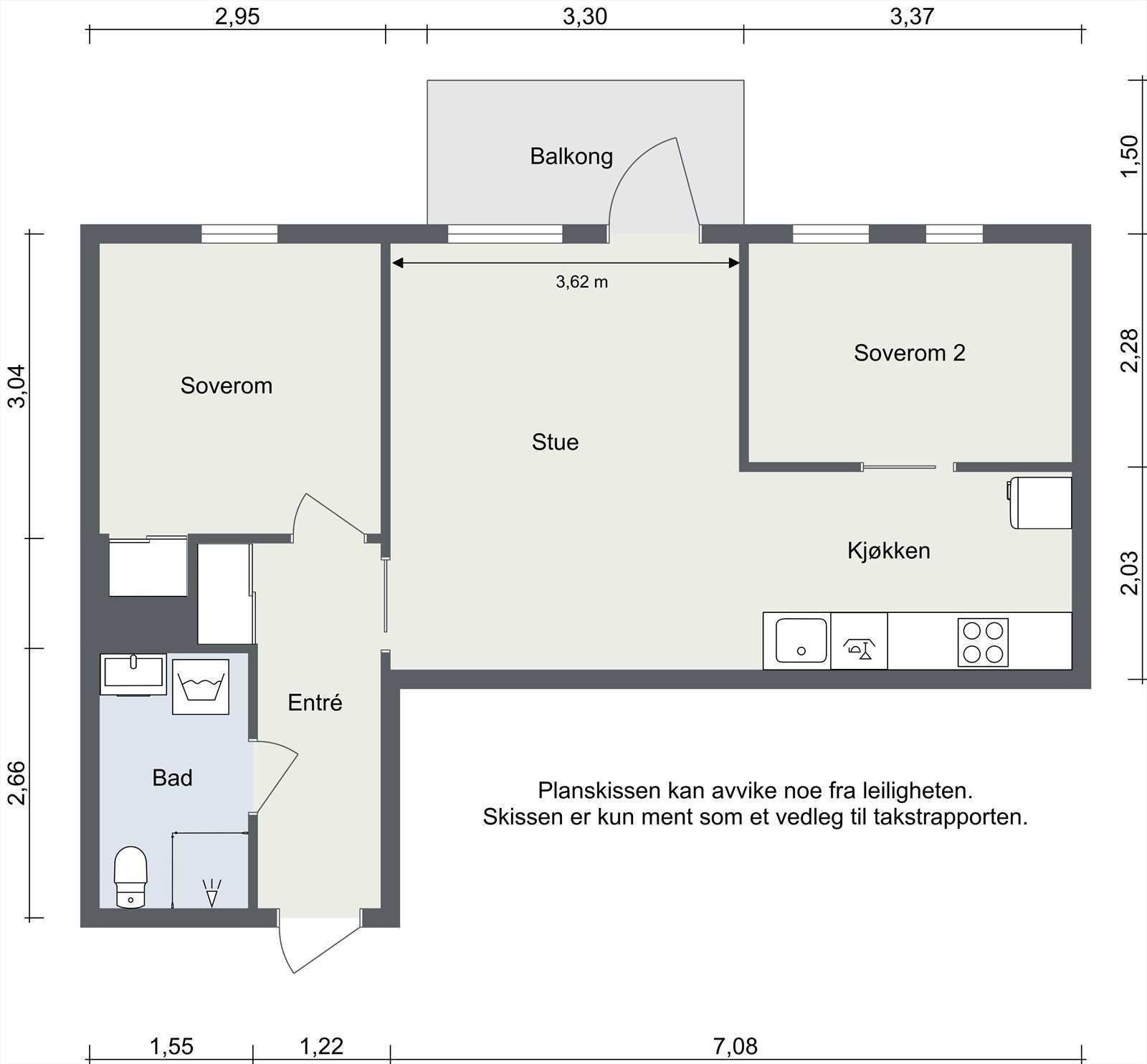 Planløsning - Breigata 18 Galleribilde