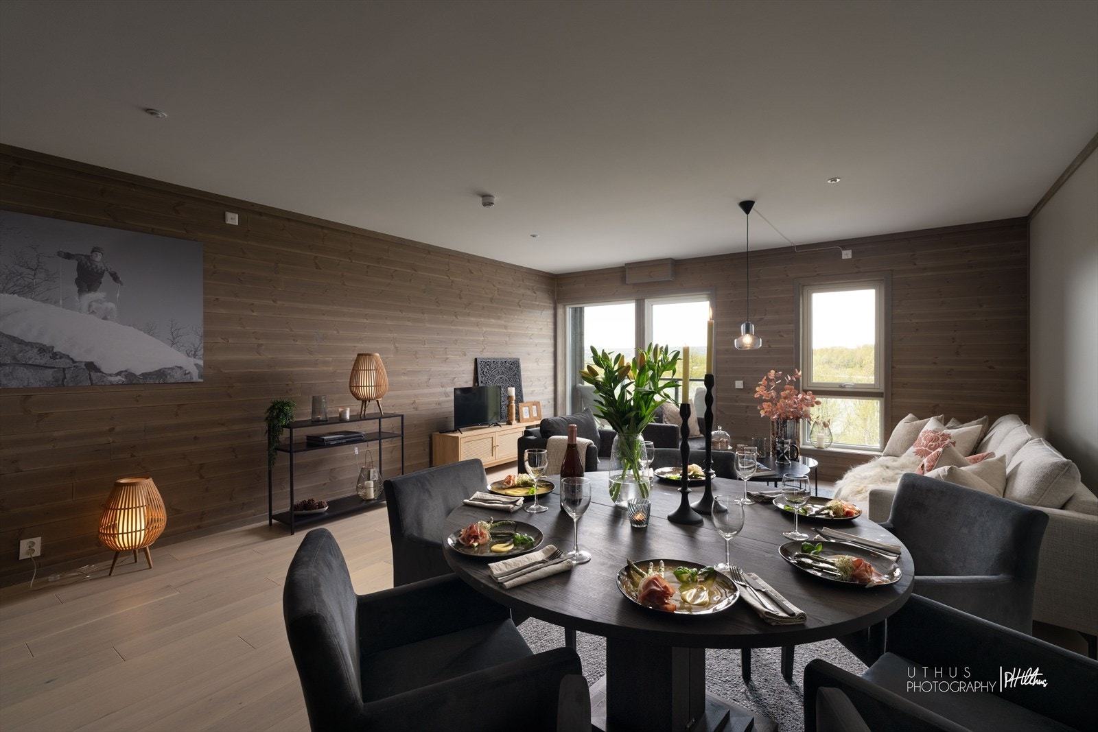 Skurdalsvegen 107 ligger i den naturskjønne fjellbygda Geilo. Galleribilde