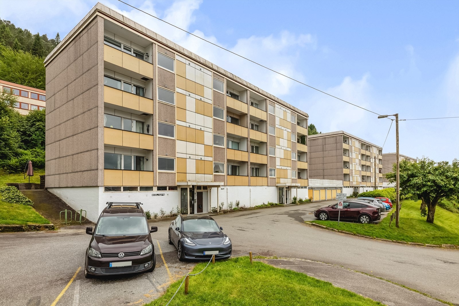 Borettslaget består av 48 andeler. Galleribilde