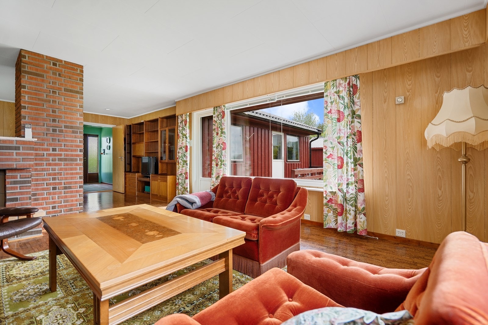 Stuens utforming gir muligheter til møblering i ulike soner. Galleribilde