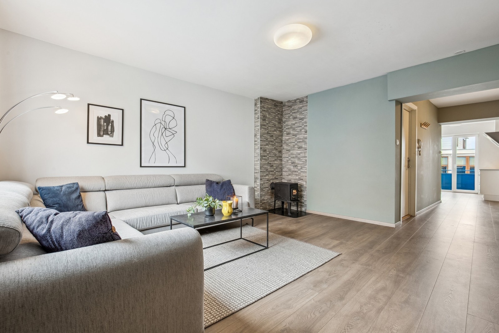 Moderne 3-roms selveierleilighet i sentrum Galleribilde