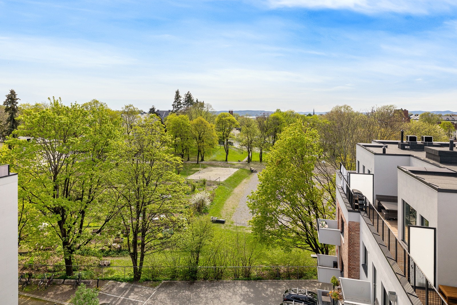Flott utsikt. Galleribilde