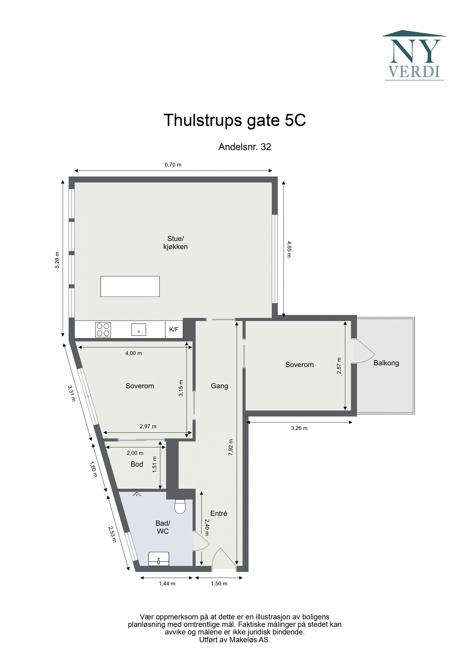 Plantegning. Galleribilde