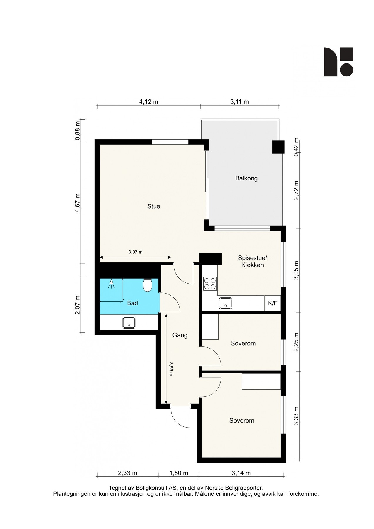 Plantegning. Galleribilde