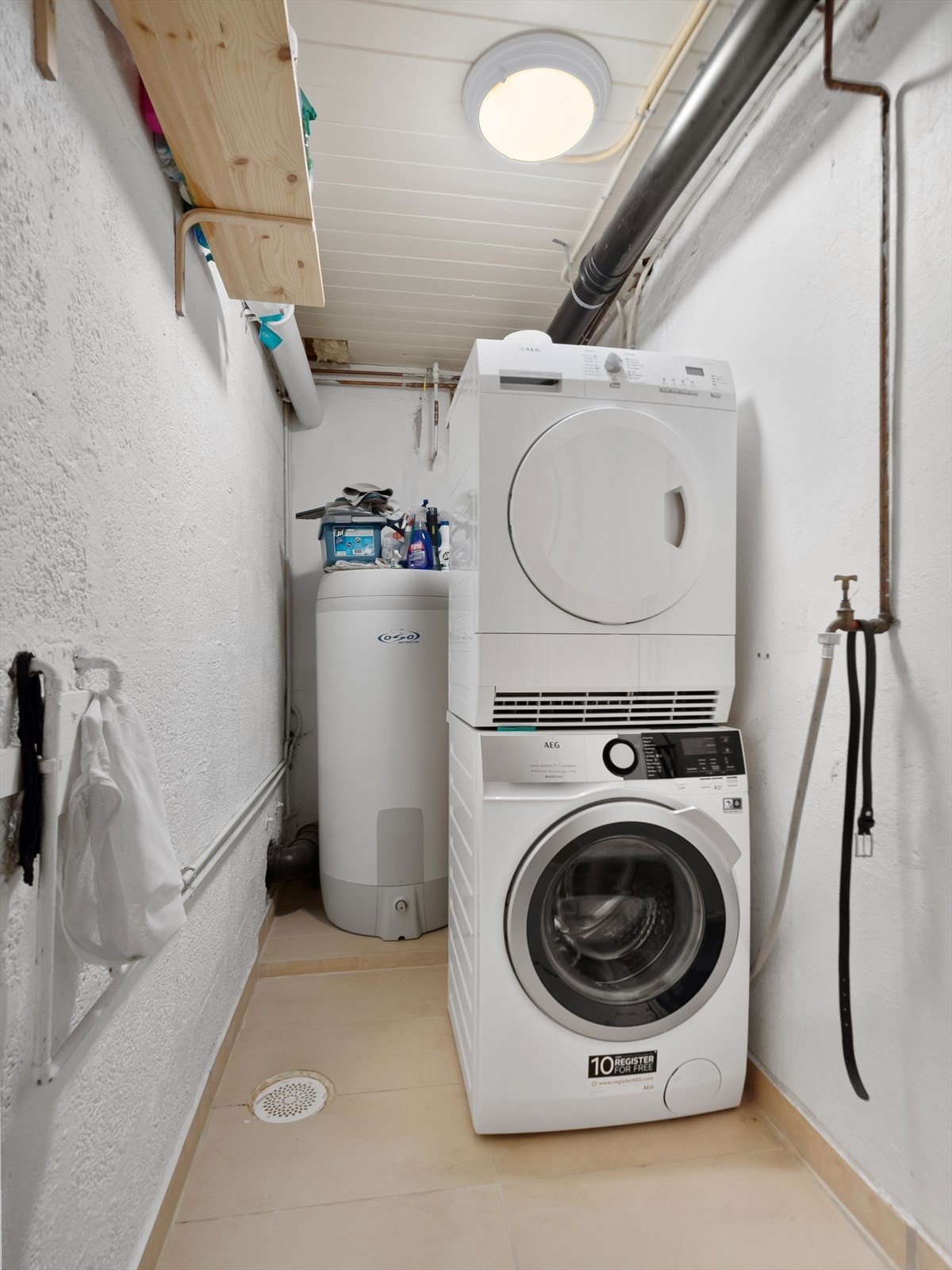 Praktisk vaskerom. Galleribilde