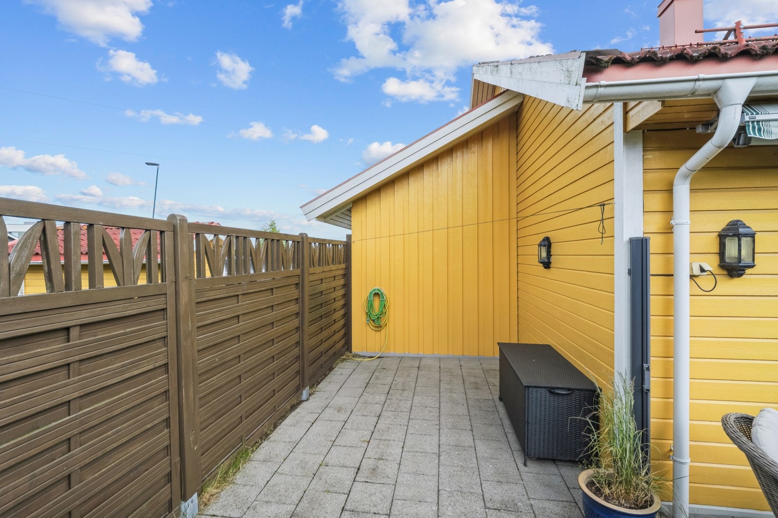 En lun krok på terrassen Galleribilde