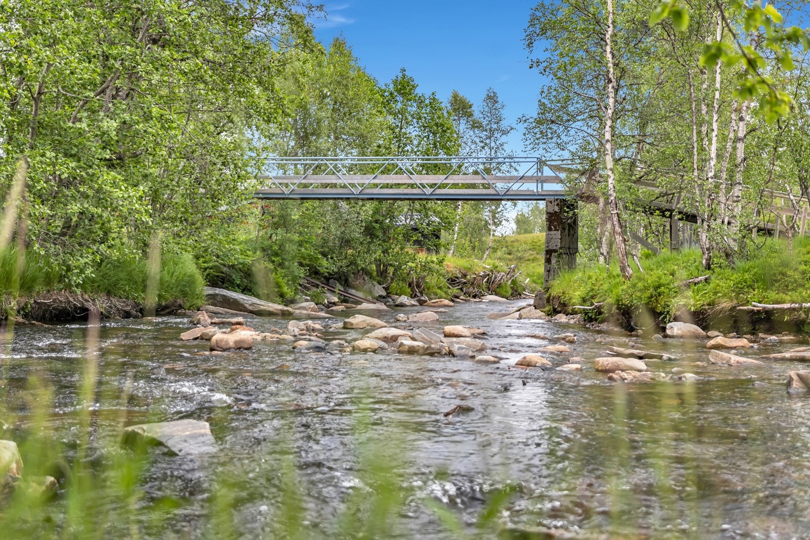 Her kan du kjøle deg ned på varme sommerdager. Galleribilde
