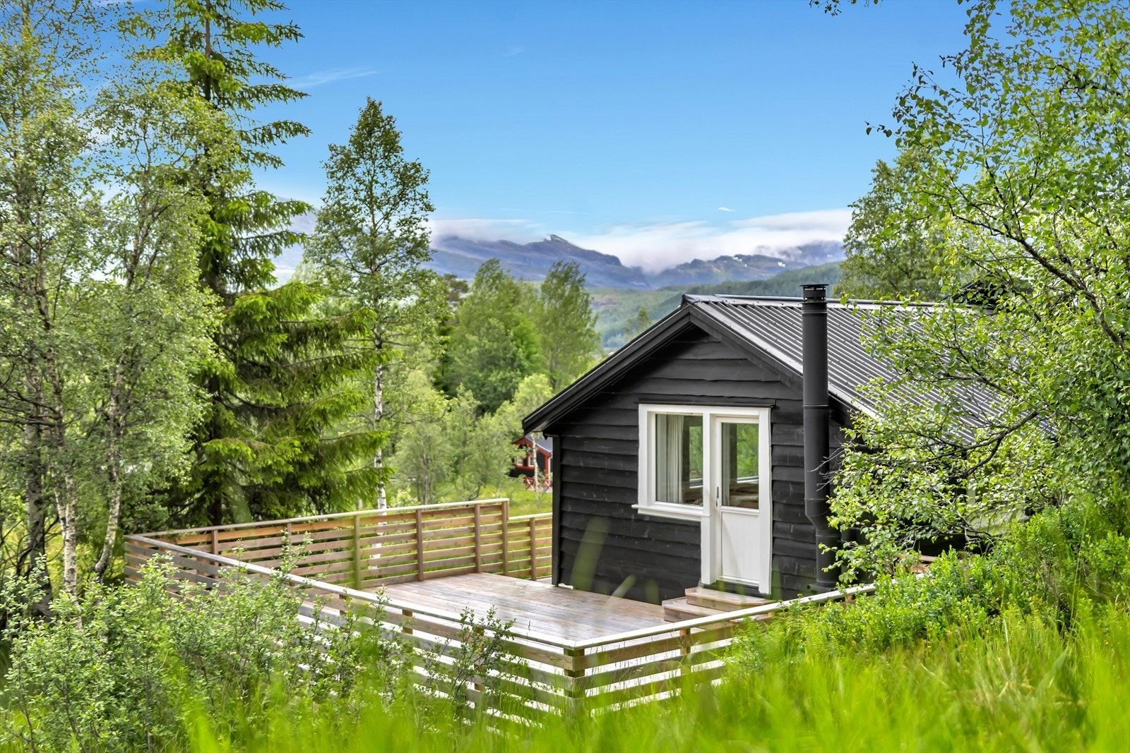 Dette er en flott helårshytte og området er virkelig flott både sommer og vinter. Galleribilde