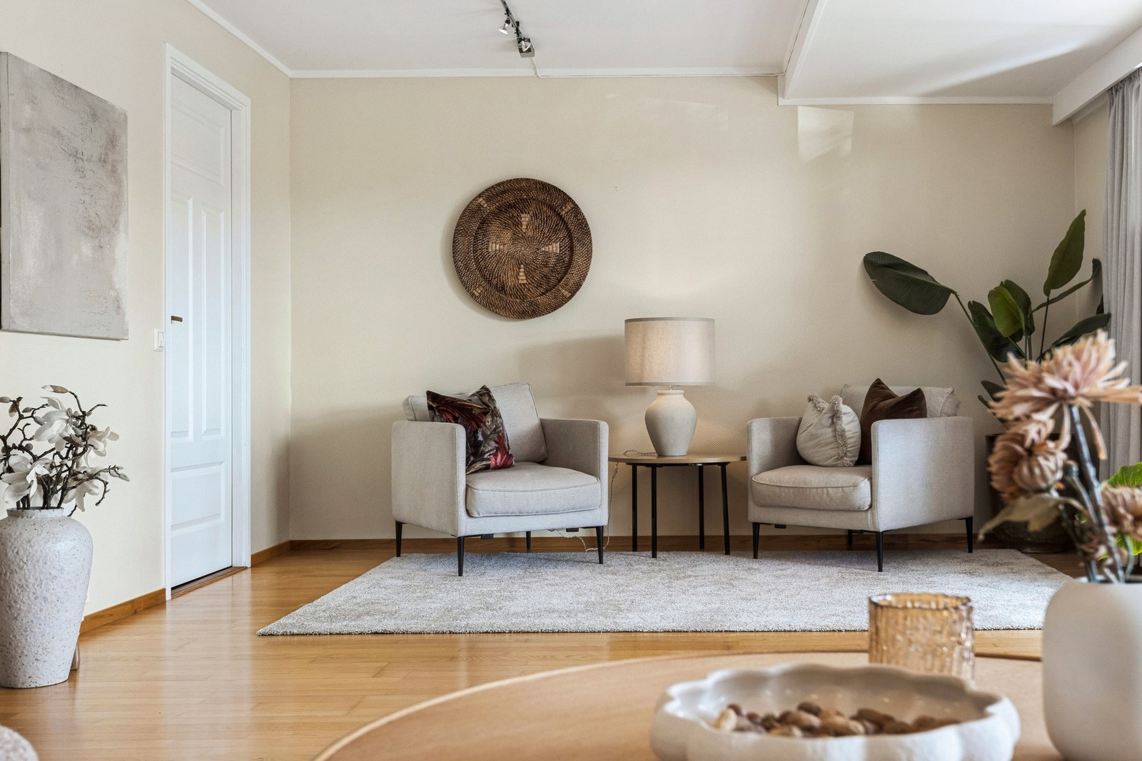 Den smarte planløsning deler leiligheten inn i naturlige soner. Galleribilde