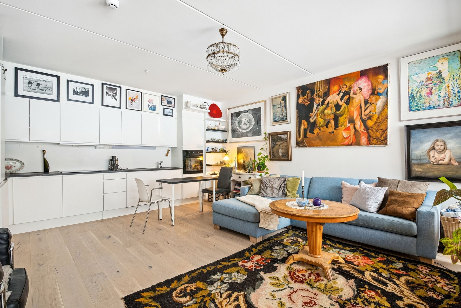 Innredning avgjør plass. Galleribilde