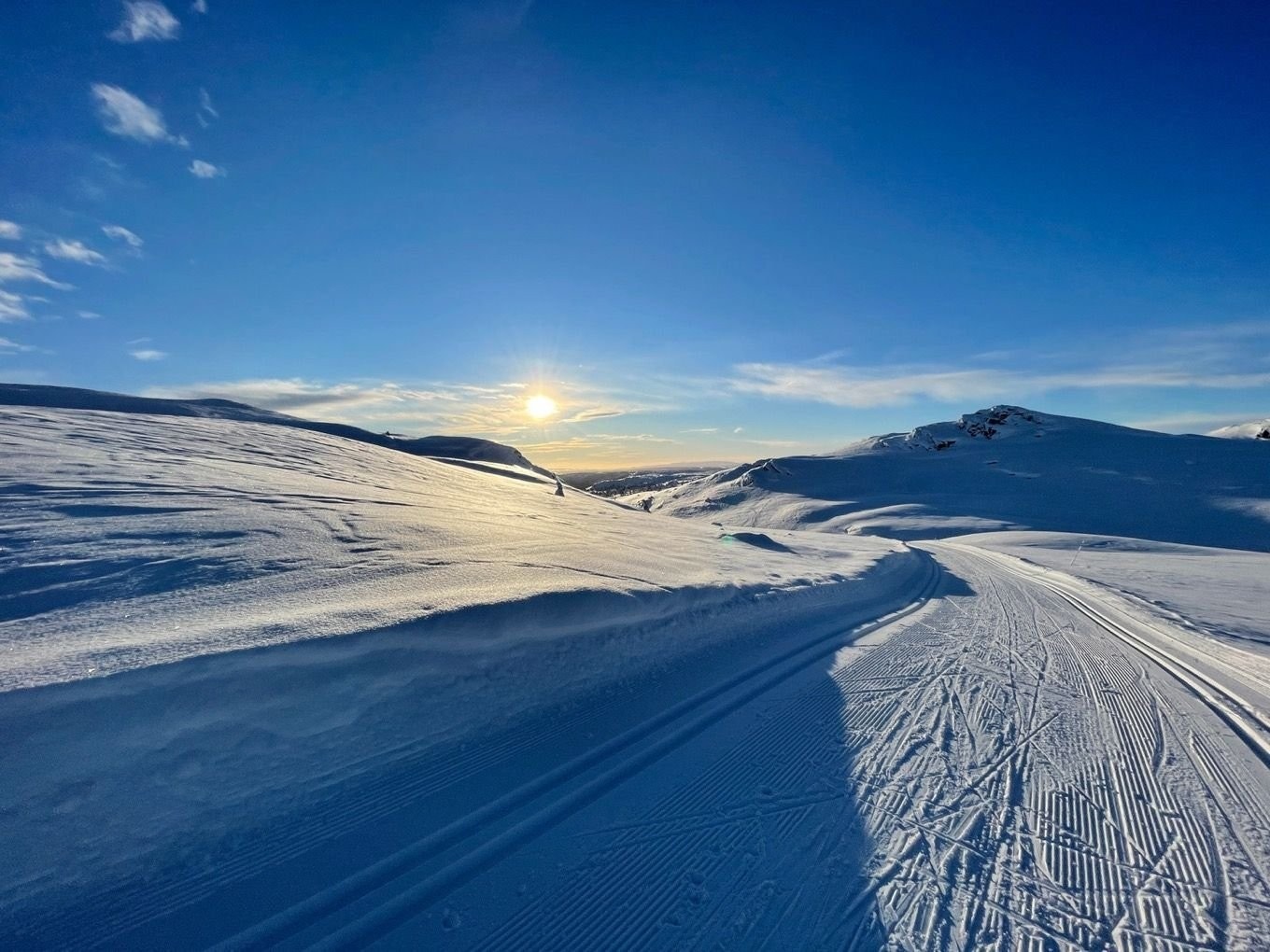 Selgers bilde fra langrennløypene på Skeikampen. Galleribilde
