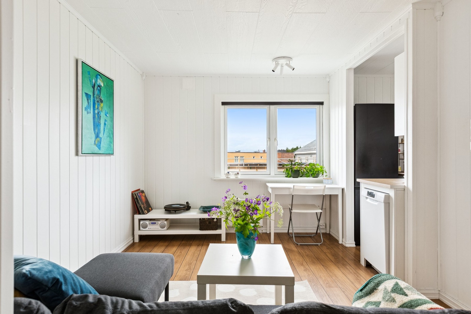 Borettslaget har egen facebookside der de kommuniserer med beboerne. Galleribilde