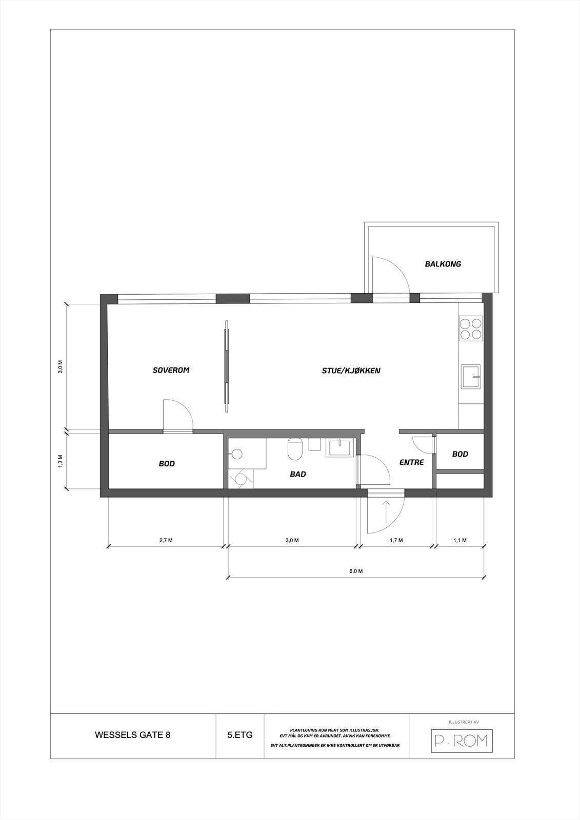 Plantegning. Galleribilde