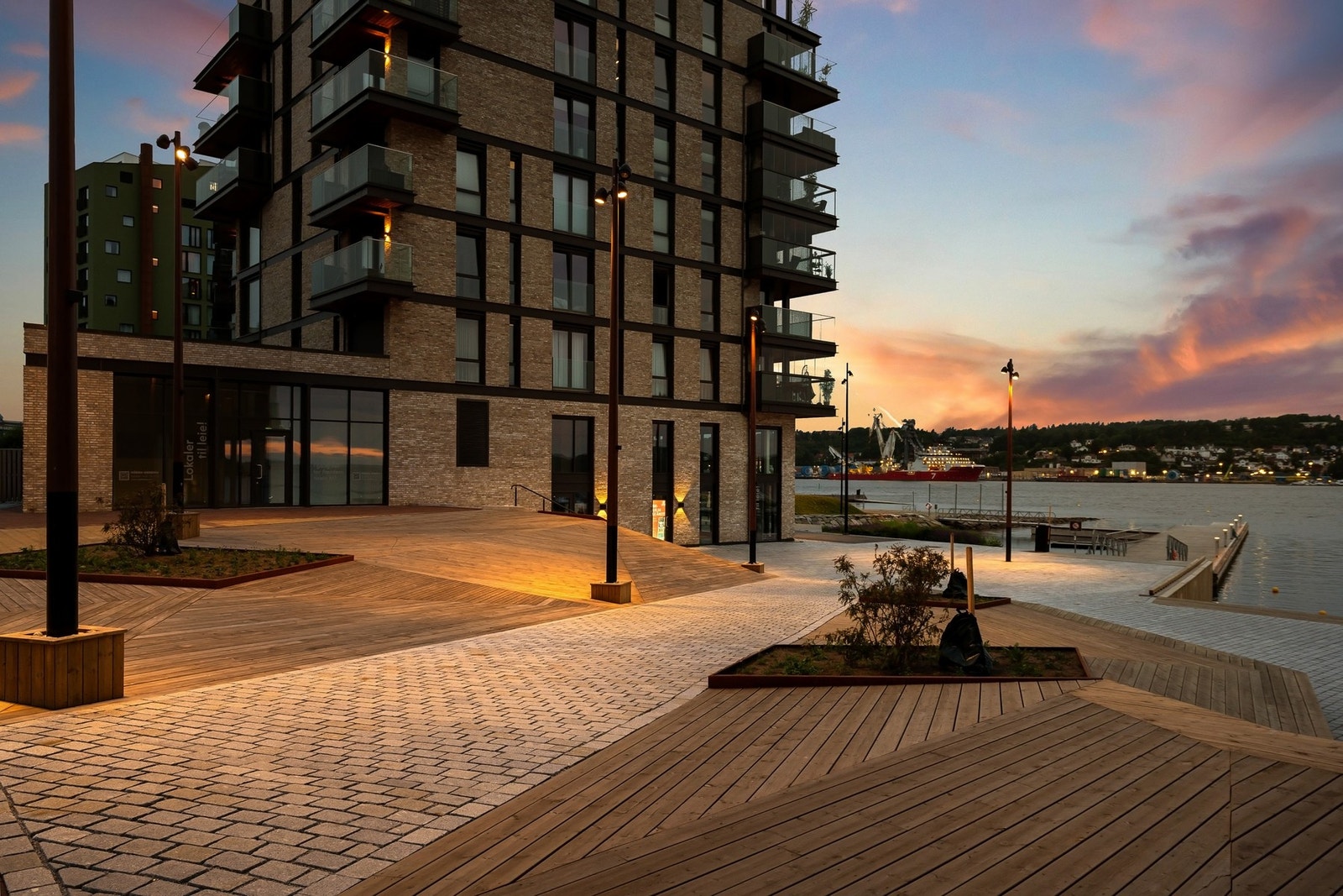 Fellesarealene er pent opparbeidet Galleribilde