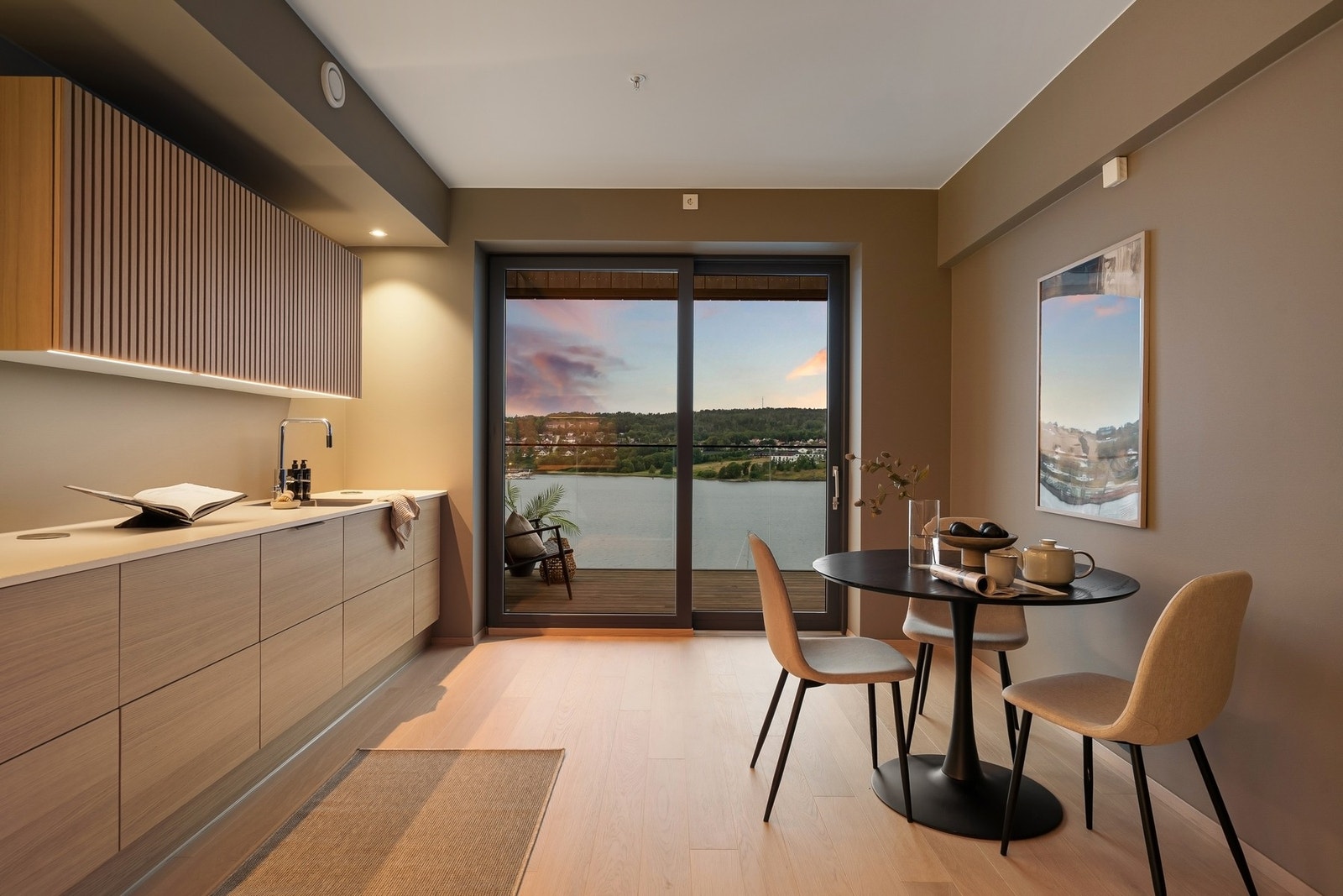 Tenk deg denne utsikten mens du tilbereder måltider! Galleribilde