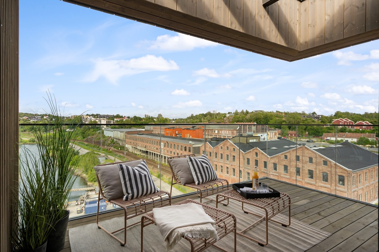 Terrassen er nordøstvendt Galleribilde