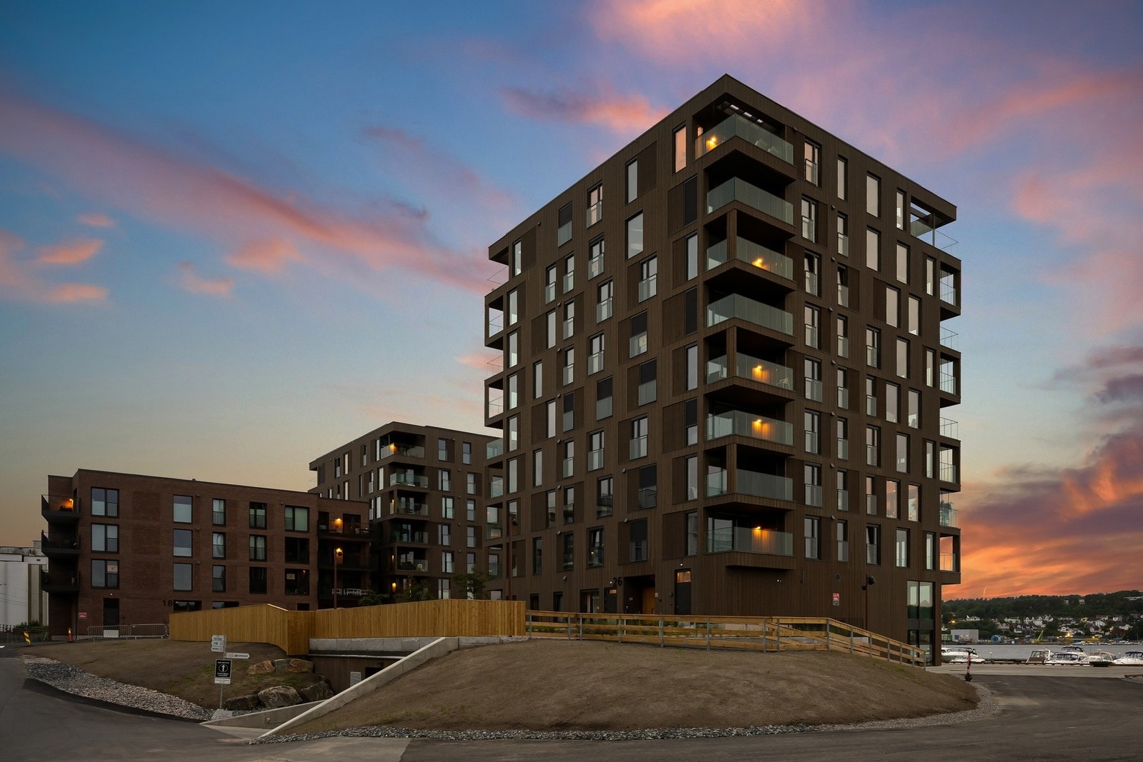 Verket Brygge er en av Moss sine mest attraktive og moderne bydeler - med sjøen som nærmeste nabo og bysentrum innen gangavstand Galleribilde