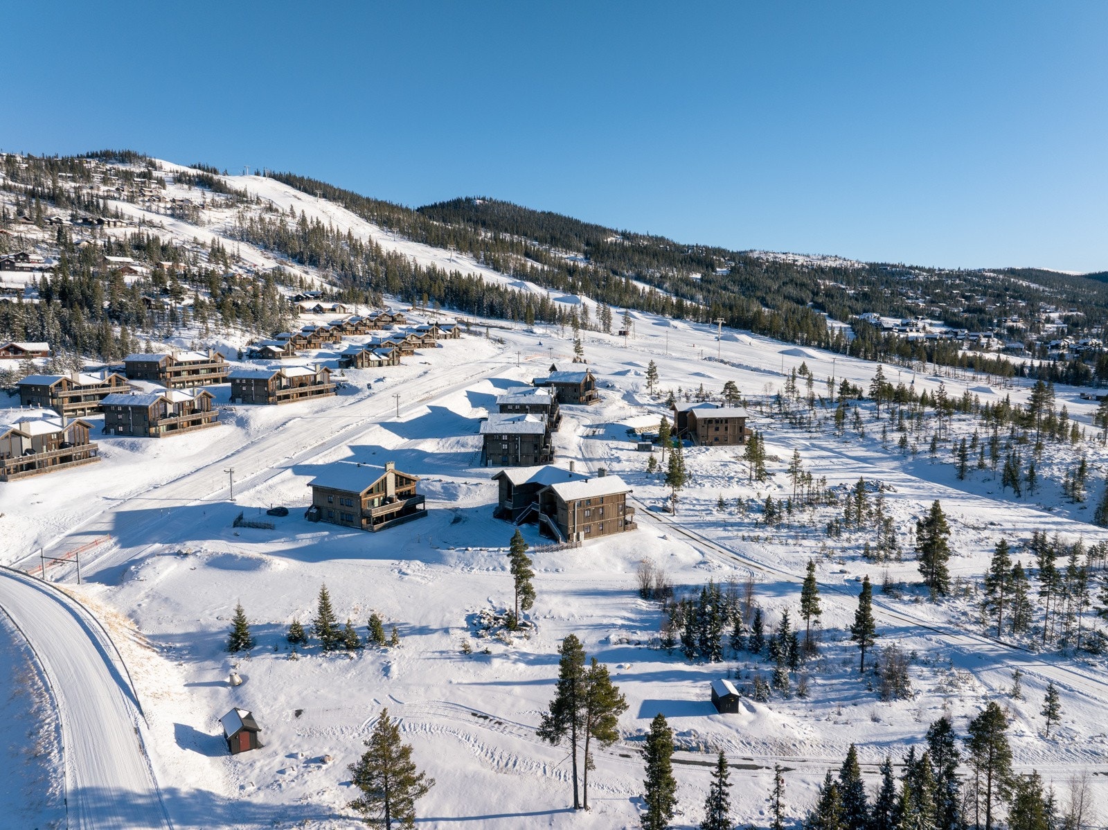 Fritidsbolig for de som ønsker en enkel hyttehverdag med alt av aktivitetstilbud rett utenfor døren Galleribilde
