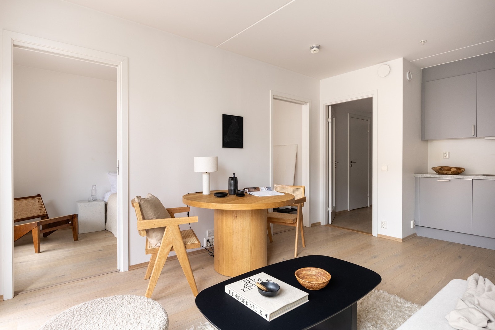 Tilkomst til soverom på to sider. Galleribilde