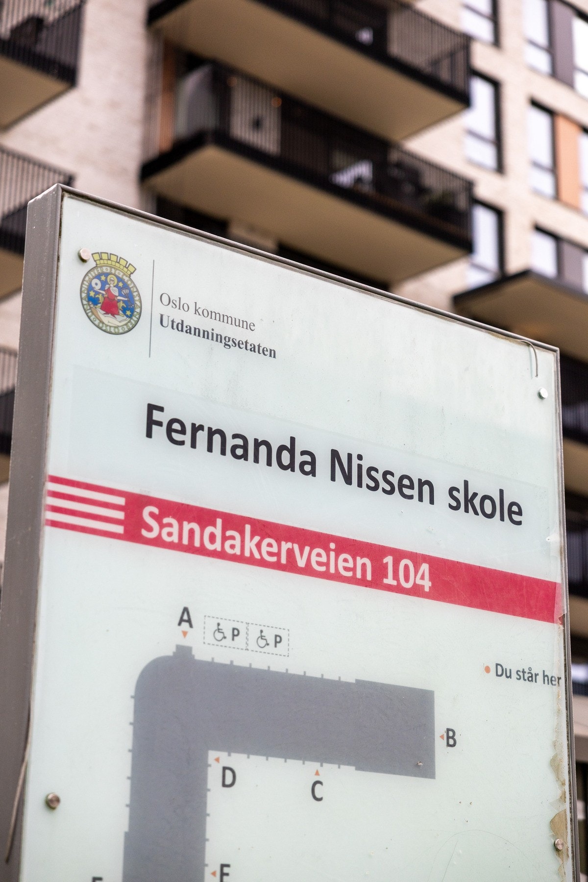 Fernanda Nissen skole. Galleribilde