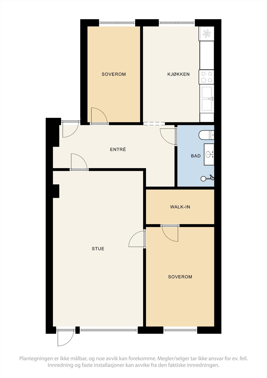 Plantegning Galleribilde