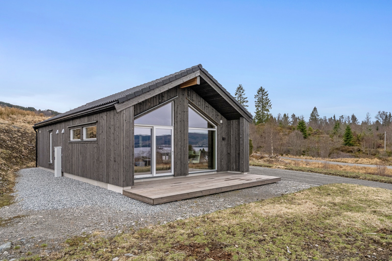 Takutstikk ved stuen Galleribilde