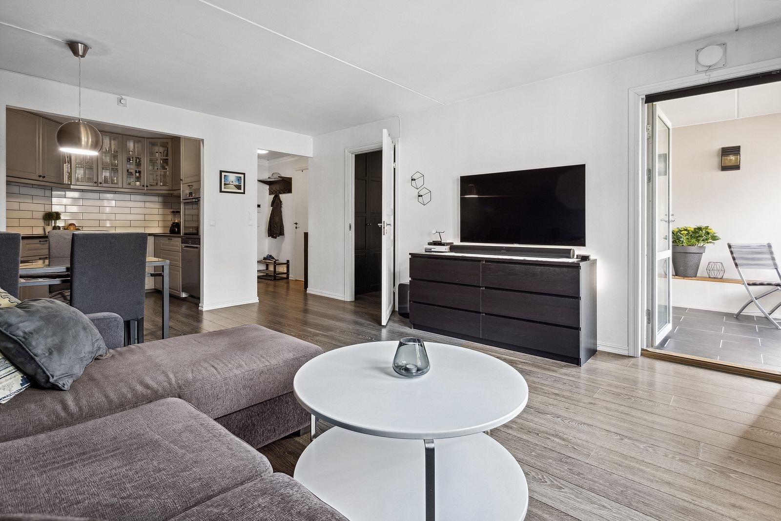 Leiligheten ligger sentralt til i Gamlebyen Galleribilde