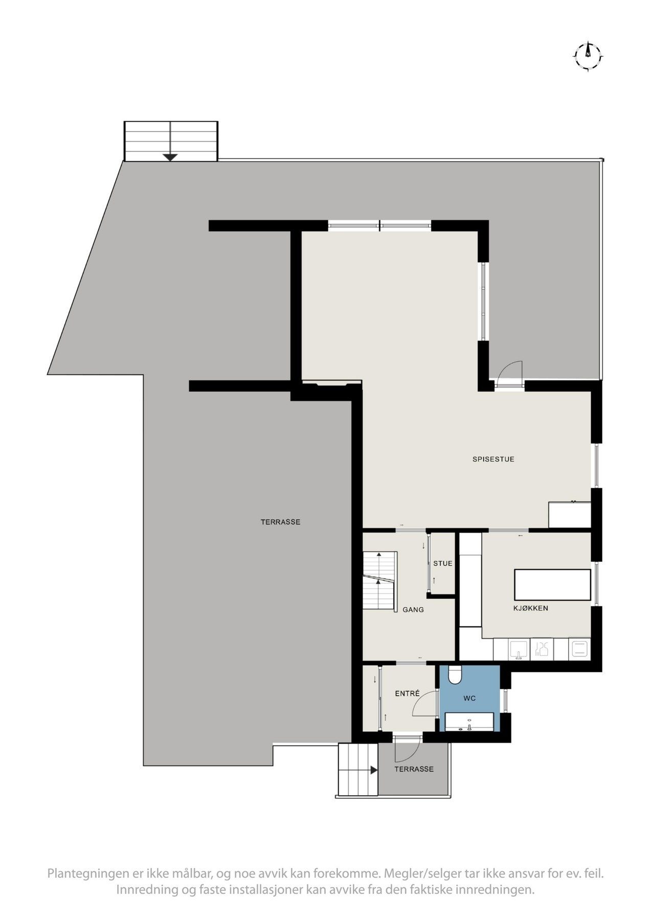 Planskisse 1. Etasje Galleribilde