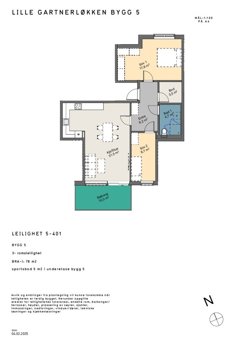 Leilighet B5-401 Galleribilde
