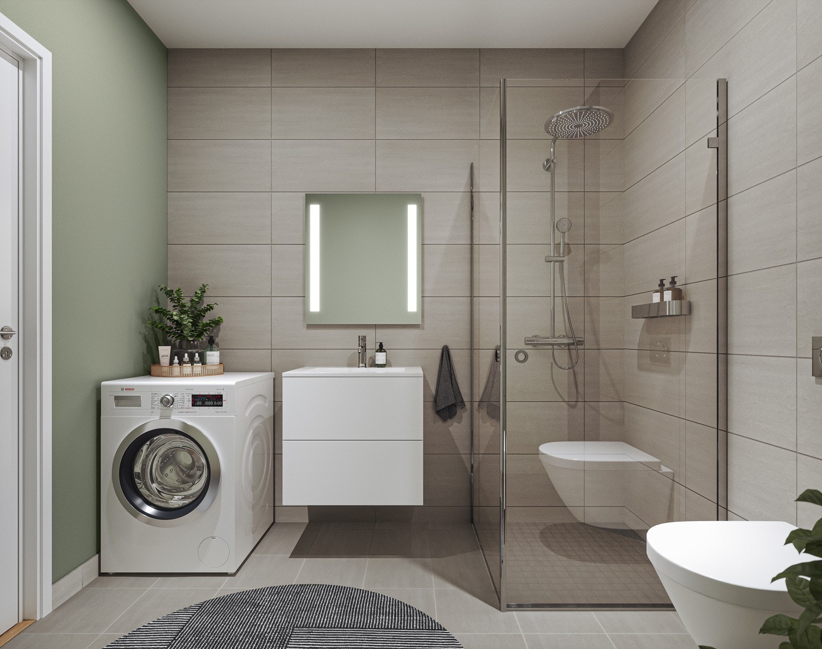 - Interiørpakkene er gjennomgående og du vil oppleve harmoni i de forskjellige rommene - (Kvaliteter vist på bilder, er illustrert. Se leveransebeskrivelse for endelig leveranse) - Galleribilde