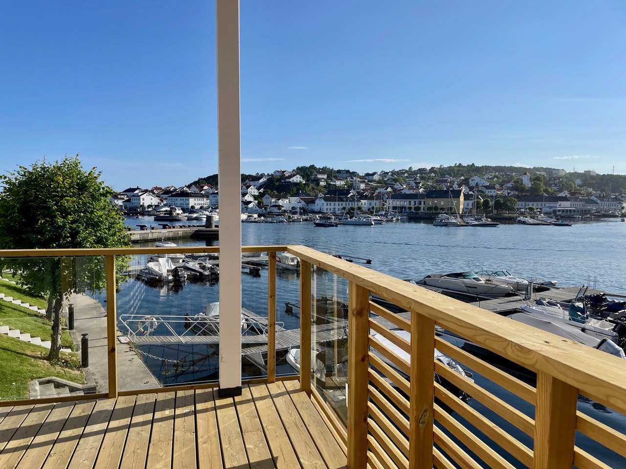 Hjørneterrasse med flott utsikt leil. E22 Galleribilde