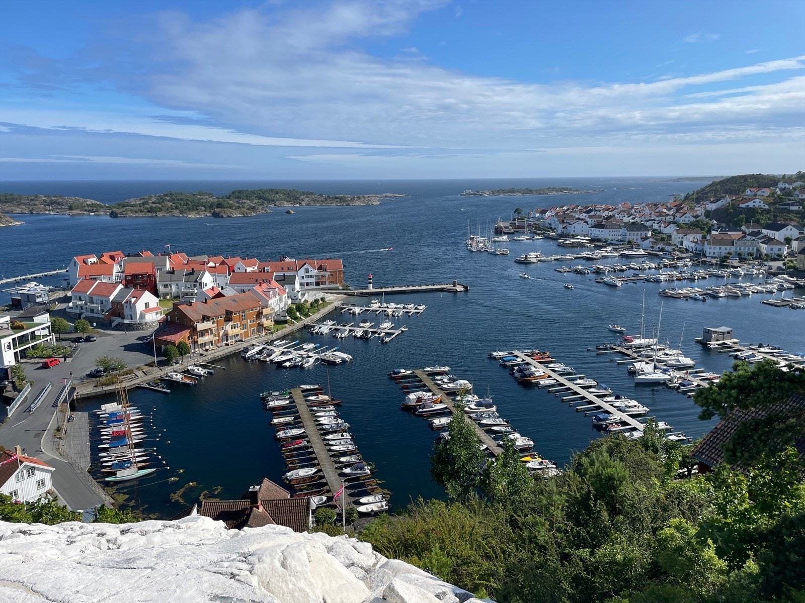 Oversiktsbilde fra Risørflekken Galleribilde