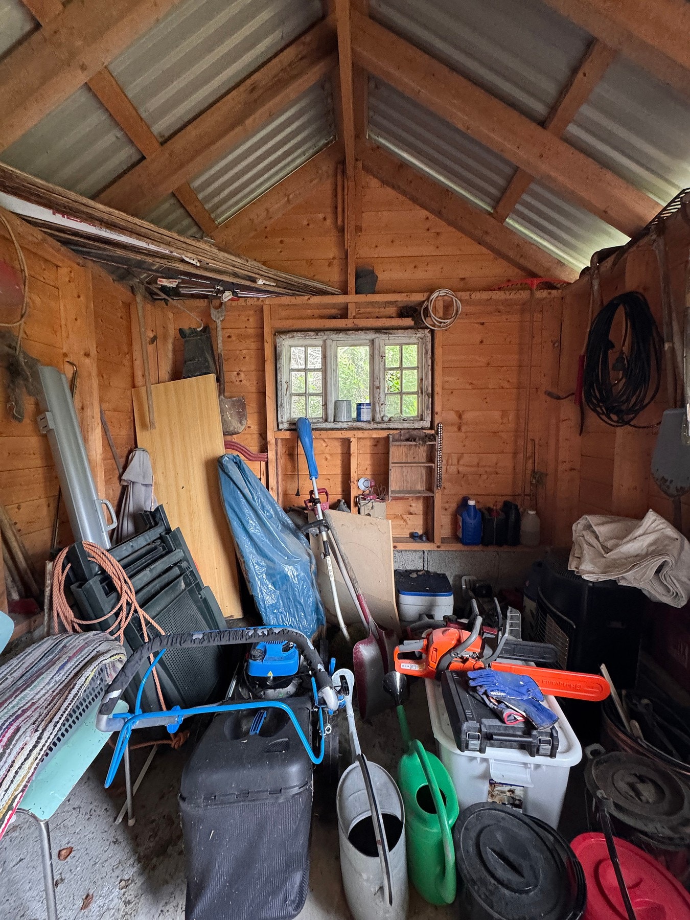 Utvendig bod. Galleribilde