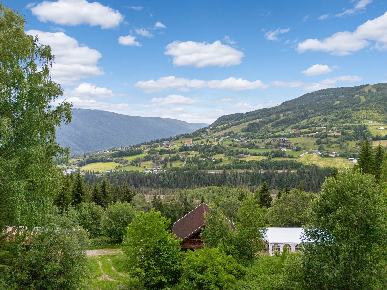 Utsiktsbilde. Galleribilde