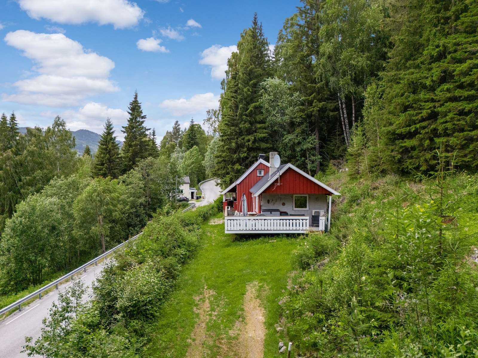 Parkeringsmulighet på tomt. Galleribilde