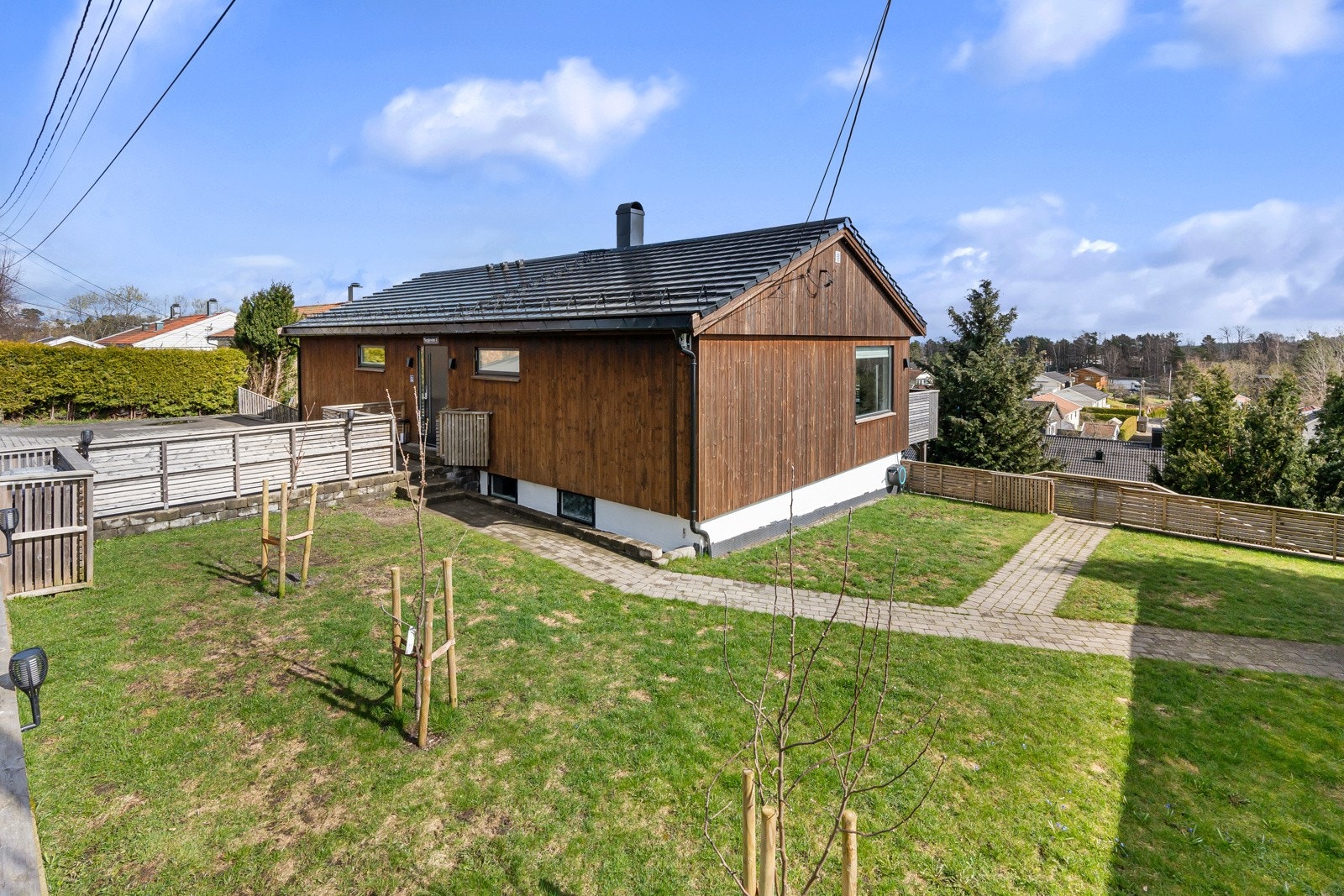 - Nydelig, solrik og usjenert tomt som måler 1006m² | Stor og romslig tomt - Galleribilde