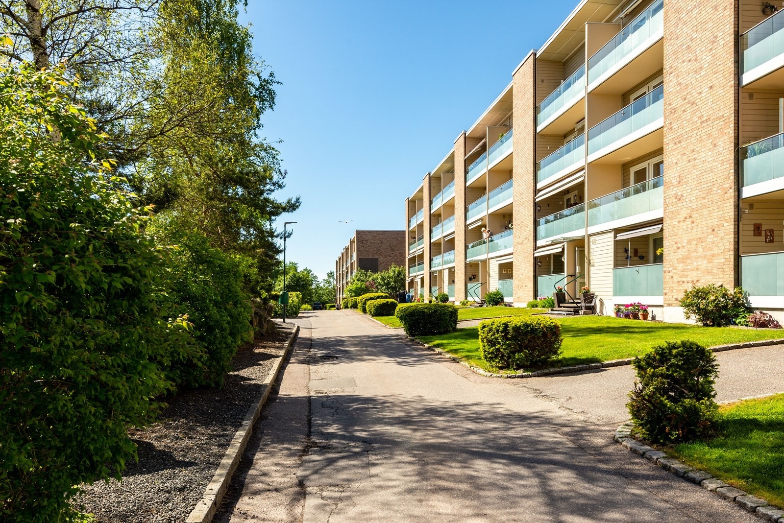 Fellesarealer er pent opparbeidet Galleribilde