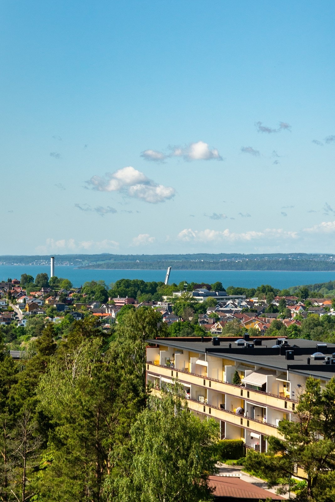 Utsikt mot vest Galleribilde