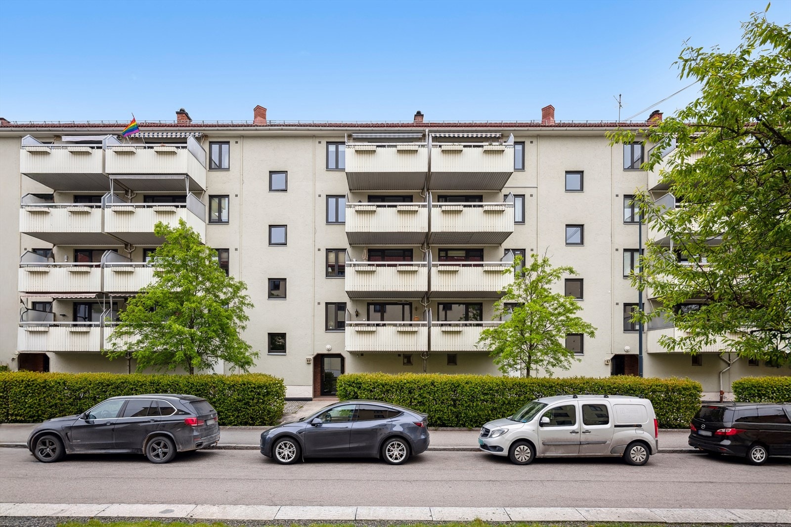 Fasadebilde. Galleribilde