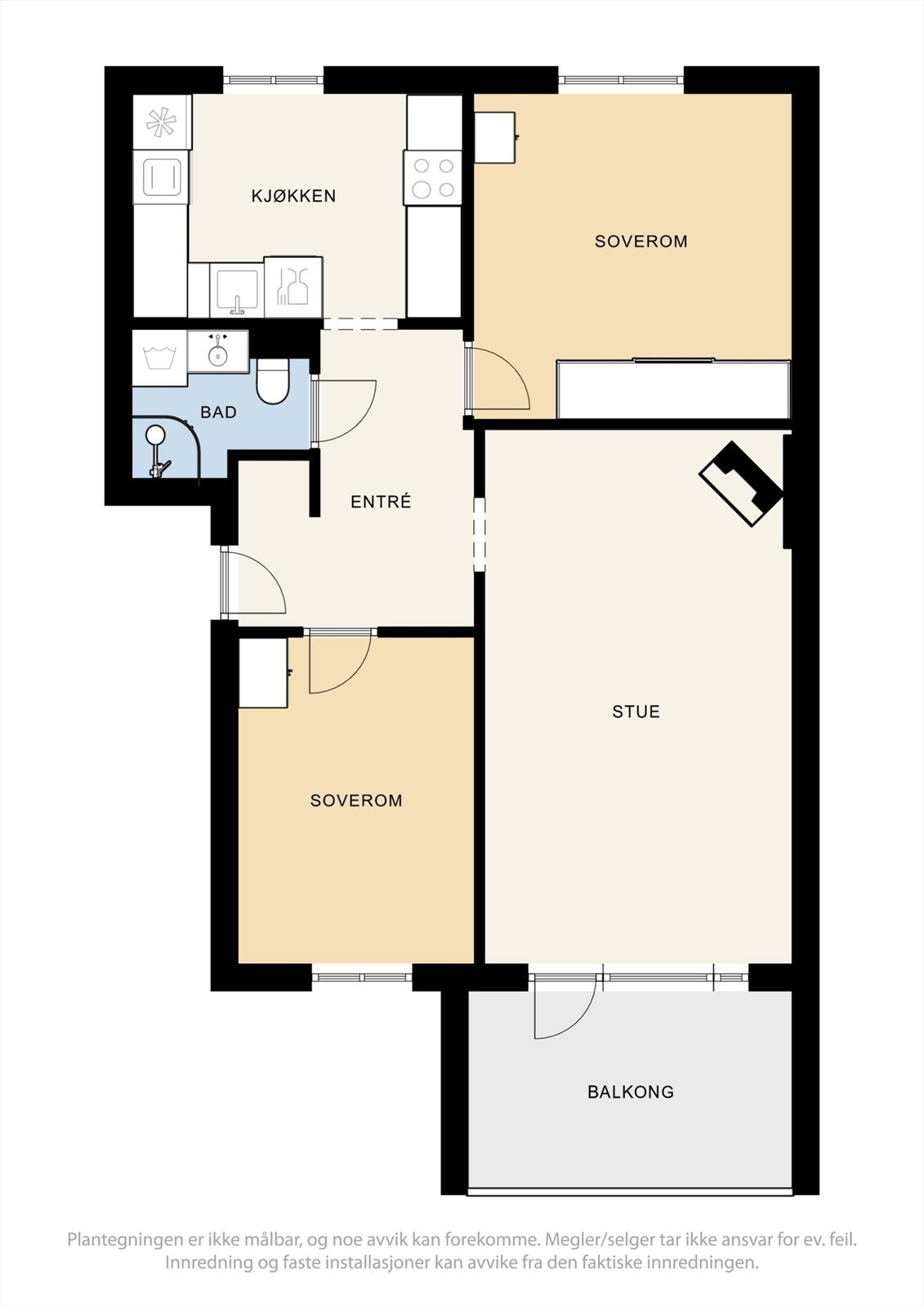 Plantegning. Galleribilde