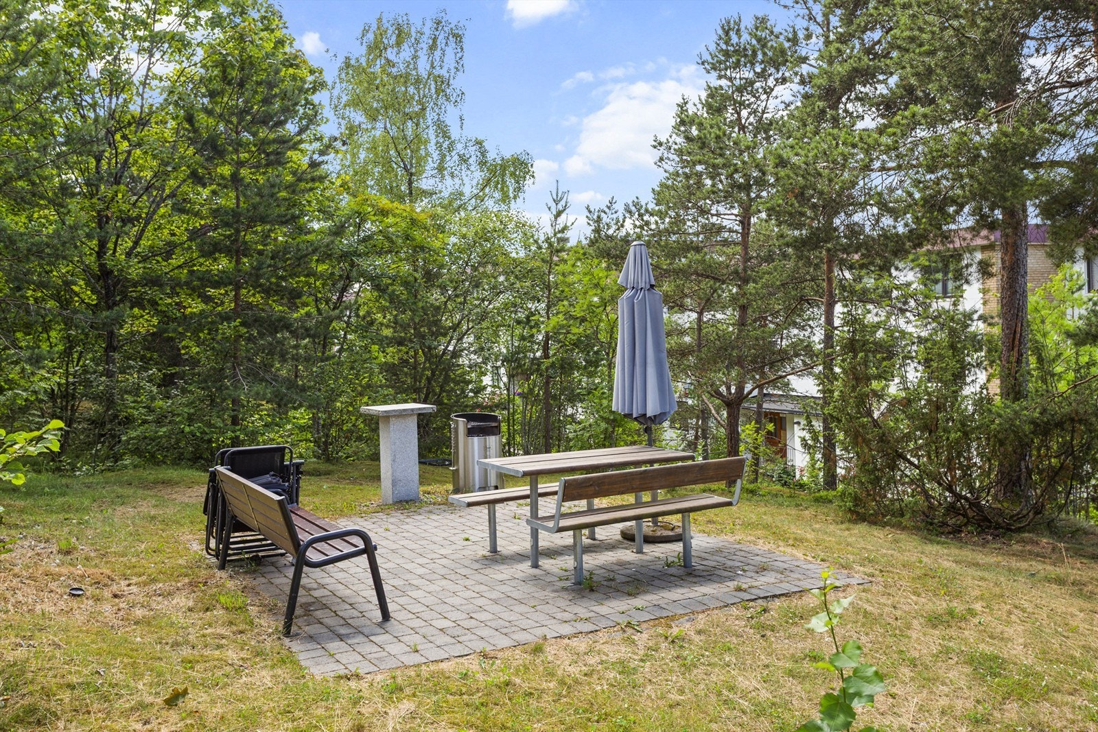 Flotte fellesområder på tomten til borettslaget Galleribilde