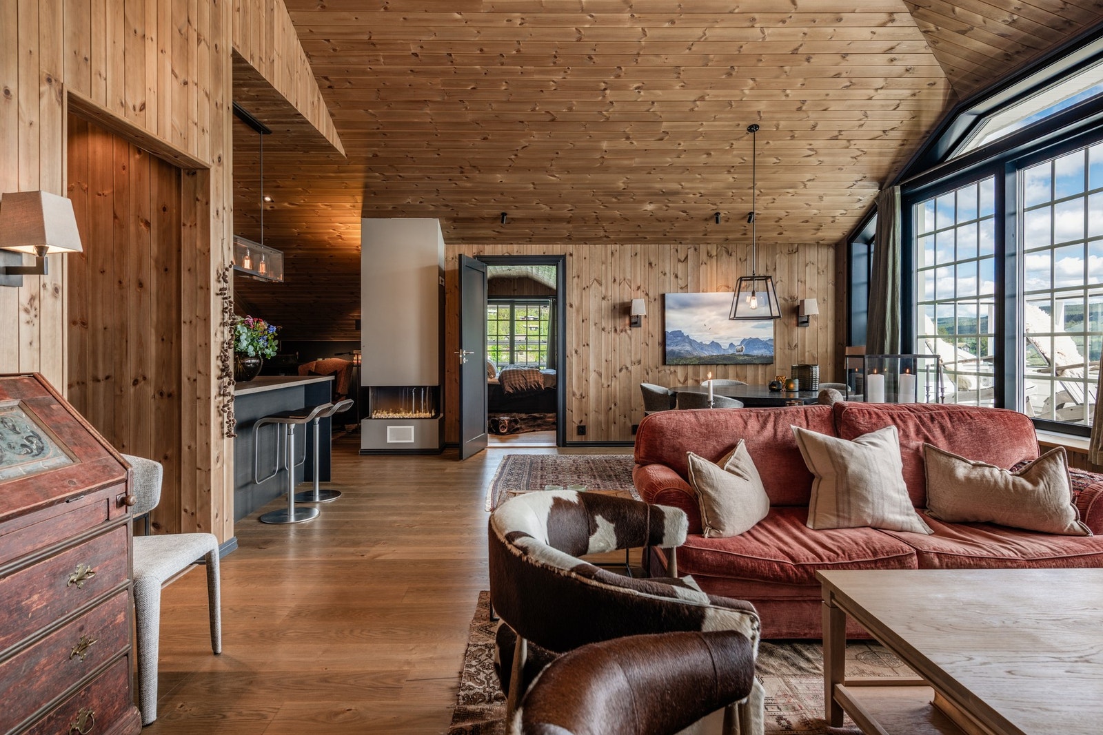 Gasspeis som varmer godt på kalde vinterdager Galleribilde