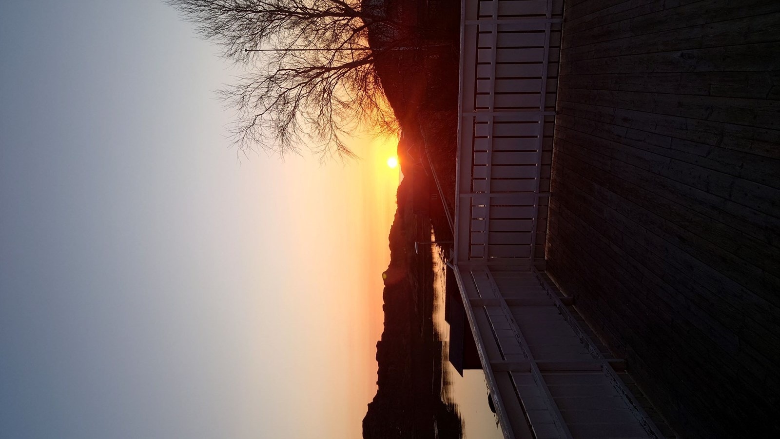 Utsikt fra veranda Galleribilde