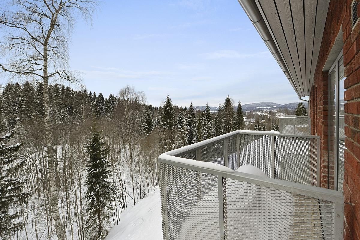 Balkong, utsikt Galleribilde