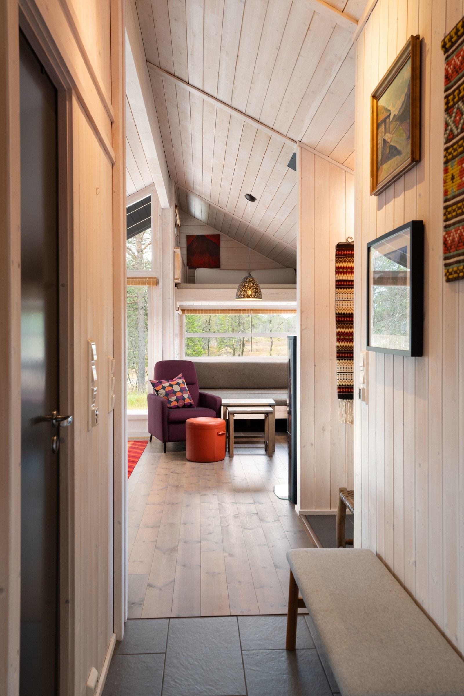 Arealeffektiv planløsning. Galleribilde