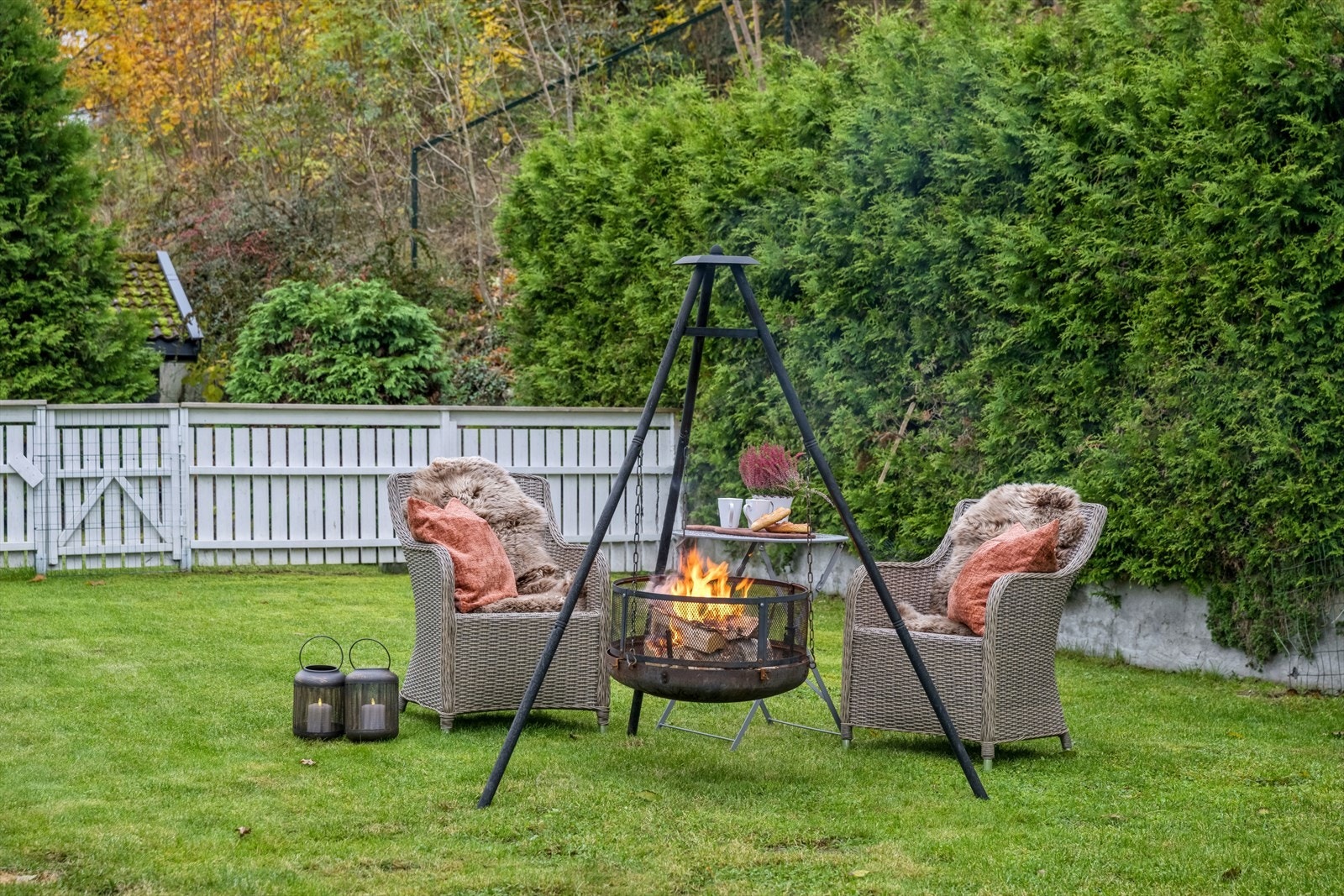 Sommer og høst idyll Galleribilde